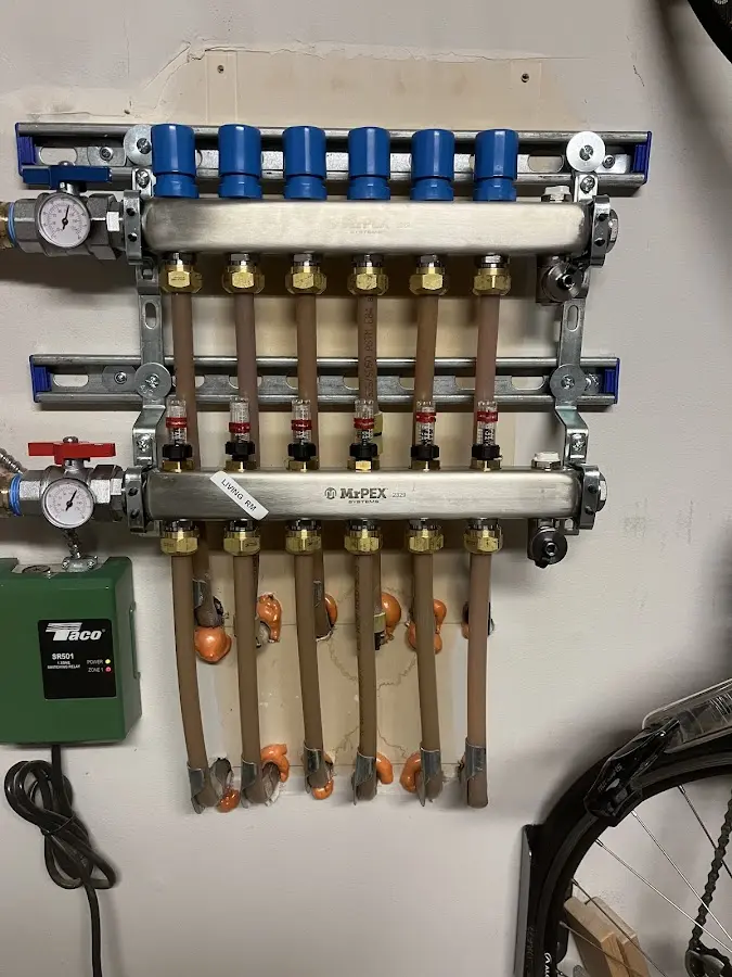 Plumber performing Gas Leak Detection at a residential property in Town and Country